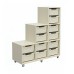 Mobile Shelving Unit with N2 Trays (Magnolia Trays) 62529