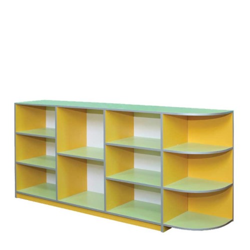 Toy Shelving Unit with Corner Element