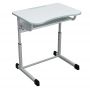 School Desk, Single Student Desk on Flat-Oval Tube, Gr. 4-7
