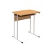 School Desk, Single Student Desk with Shelf, Group 6