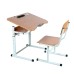 School Desk, Single Student Desk with Tilt Adjustment, Groups 3-6