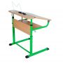 School Set, Group 4-7: Tilt-Adjustable Desk and T-Frame Chair