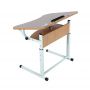 School Set No.3-6, Tilt-Top Desk and Chair with HPL