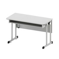 Two-Seat Student Laboratory Table with Socket and HPL Plastic