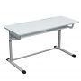 Double School Desk with Polyurethane Edge, Height Groups No. 4-7