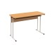 School Desk, Double Student Table with Shelf, Size 6