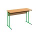 School Desk, Double Student Table with Shelf, Size 6