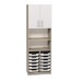 Semi-Closed Cabinet with Trays, Standard Front, 702x405x2115 mm
