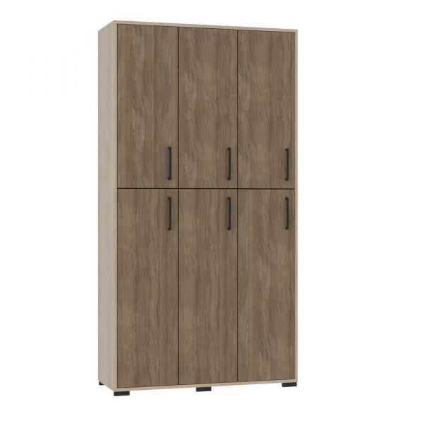 6-Door Clothes Cabinet 1059x405x2025 mm