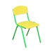 ISO children's chair, height group No. 1, painted