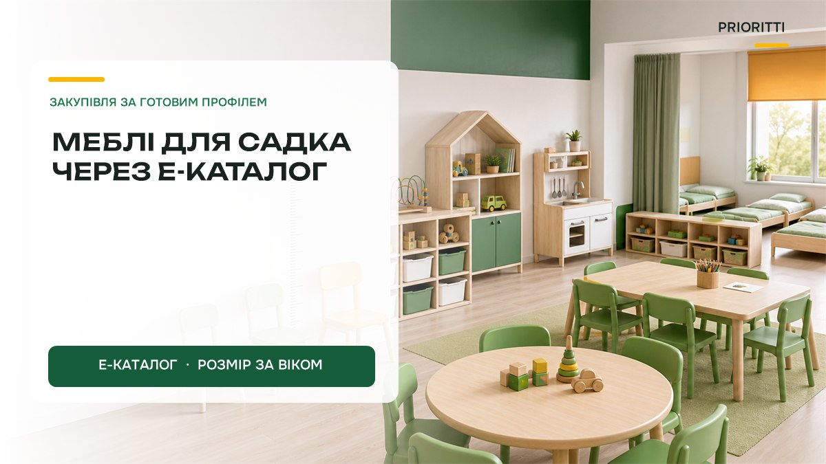 Buying Kindergarten Furniture via the E-Catalogue